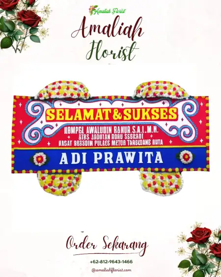 Papan Bunga Ucapan Selamat Madidir
